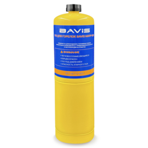 Газовый баллон BAVIS MAPP GAS, баллон 400гр (1"-20UNF)