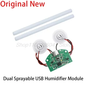 DC5V Type-C Интерфейс Мини-увлажнитель с двойным распылением Модуль распыления Micro USB Ультразвуковой распылительный увлажнитель Модуль распыления DIY Kit