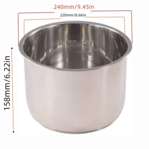 Внутренняя кастрюля из нержавеющей стали для Instant Pot 6 quart