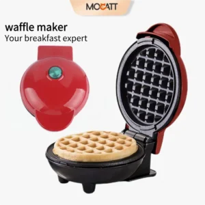 Вафельница MAFFIE CATTIE красная