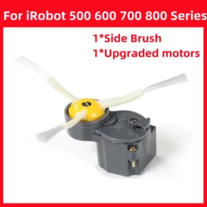 1 х Боковая щетка + 1 х модернизированные двигатели для iRobot Roomba 870, 880, 760, 770, 780, 500, 600, 700, запчасти для пылесосов серии 800