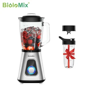 Блендер BioloMix 1300 Вт со стеклянной емкостью 1,5 л