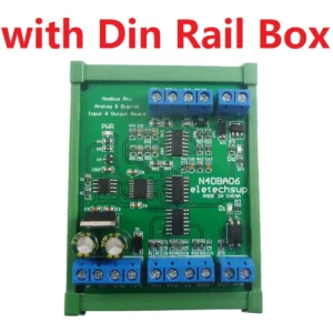 0-5 В 0-10 В 4-20 мА ЦАП АЦП RS485 Modbus RTU Плата N4DBA06 DC 12 В 8-канальный аналоговый цифровой входной выход устройства