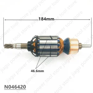 Якорный ротор 220-230 В N046420, замена для Dewalt D25501K D25601K D25602K D25603K D25831K D25820K D25553