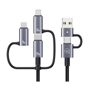 SJ738, 6 в 1, 240W, Fast Charging 2m, черный