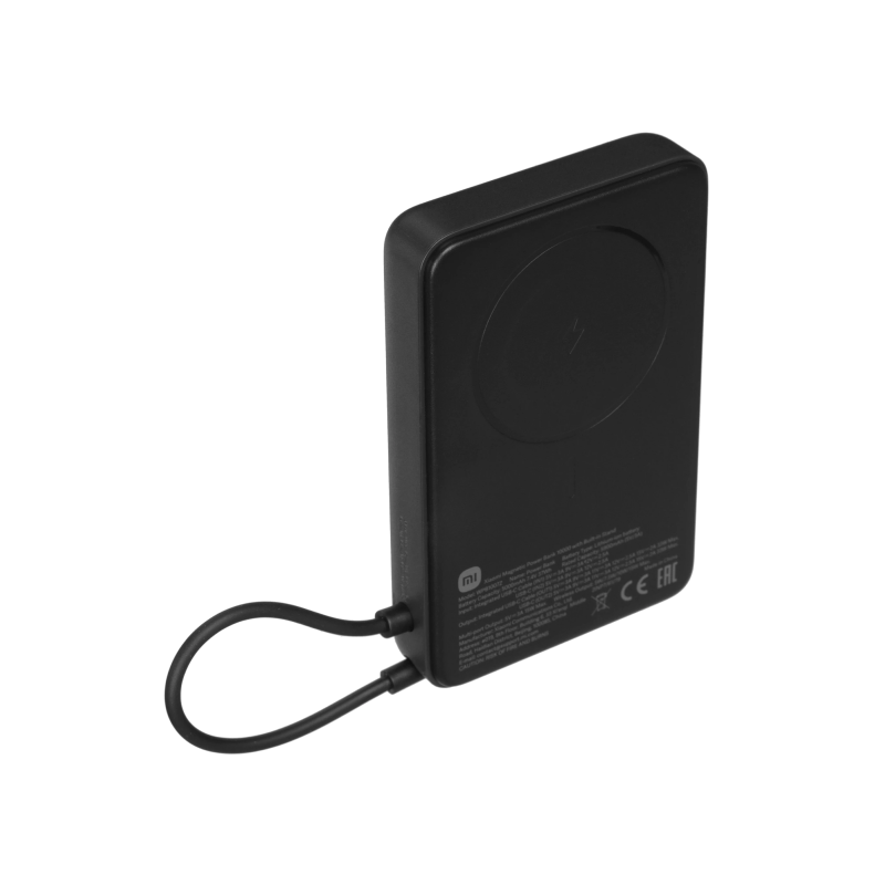 Magnetic Power Bank 10000 with Built-in Stand (черный)