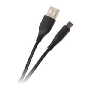 US-SJ268 U18 Micro USB (1 м), круглый (черный)