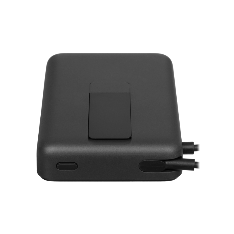 Magnetic Power Bank 10000 with Built-in Stand (черный) — изображение 4