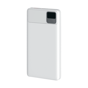 RP-86,10000 mAh, PD+QC, с дисплеем, белый